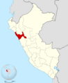 Peru - La Libertad Department (locator map)