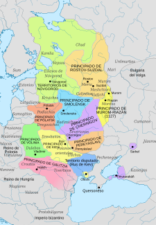 Principados de la Rus de Kiev (1054-1132)