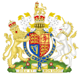 Royal Coat of Arms of the United Kingdom (Tudor crown).svg