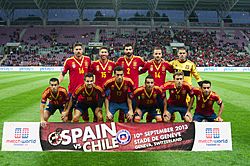 Archivo:Spain - Chile - 10-09-2013 - Geneva - Spain team 1