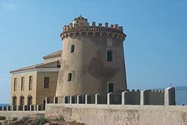 Torre Horadada, playa del Conde.