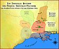 Troyville and Baytown cultures map HRoe 2011