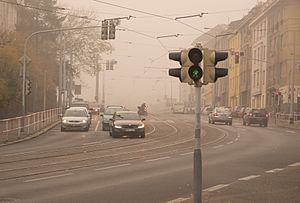 Archivo:Urban Smog Caused By Cars (1)