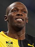 Archivo:Usain Bolt 9th Gold Olympics 2016