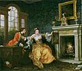 William Hogarth - The Lady's last stake, c.1759