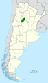 Xolmis salinarum map