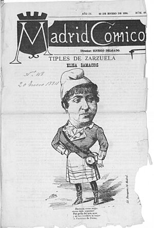 Archivo:1884-01-20, Madrid Cómico, Elisa Zamacois, Cilla