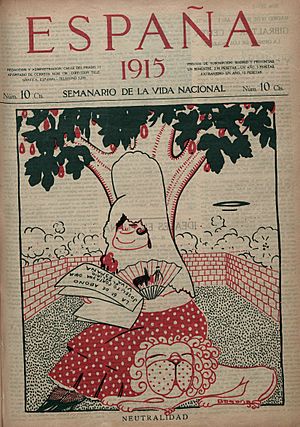 Archivo:1915-06-18, España, Neutralidad, Bagaría