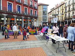 Archivo:Acto por el día internacional contra la LGBTIfobia - Valladolid 2024 01