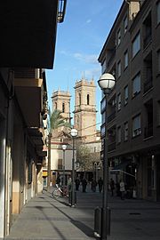 Archivo:Almàssera. Església des del carrer València