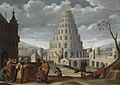 Anonymous Dutch artist - The Tower of Babel