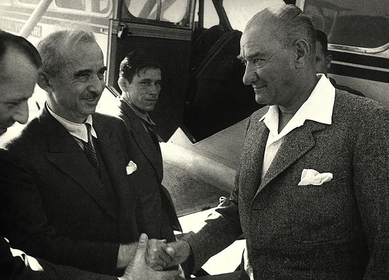 Atatürk ve İnönü 16-06-1936