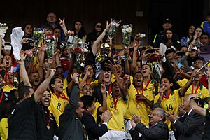 Archivo:BRASIL CAMPEON DE LA COPA AMERICA FEMENINA DE FUTBOL ECUADOR 2014 (15383760035)