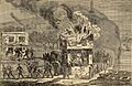 British Legion burning Basque houses