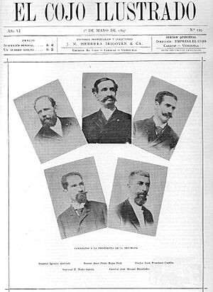 Archivo:Candidatos a las elecciones presidenciales de Venezuela de 1897