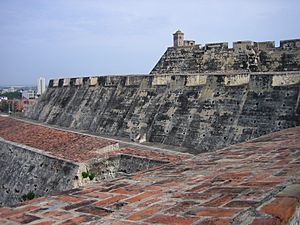 Archivo:Cartagena - Fortaleza San Felipe de Barajas - 20050430bis