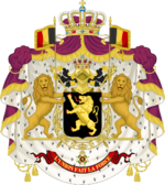 Coat of Arms of the King of the Belgians (1921-2019).svg