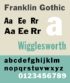 Fanklin Gothic
