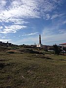 Faro en la costa de Cabo Polonio