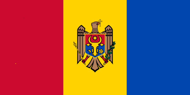 Flag of Moldova (reverse)