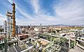 Fotografía panorámica de la refinería de Salamanca, México