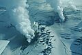 Fourpeaked volcano - volcanic activity on north flank - 2006-09-24