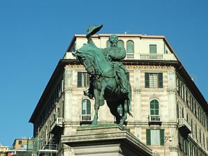 Genova - monumento a Vittorio Emanuele II - 05