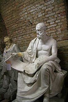 Gipsmodelle Wiener Historismus Hofburg-Keller 2012 33 Alois Düll, Polybios.jpg