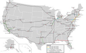 Archivo:High Speed Railroad Map of the United States 2013