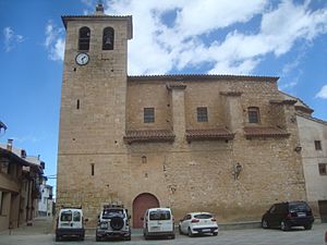 Archivo:Iglesia parroquial de San Bernardo en Torre de Arcas, Comarca Matarraña (Teruel)