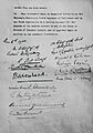 Laatste pagina van het document waarbij op 6 december 1921 de Ierse Vrijstaat werd opgericht, SFA022823706