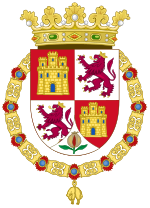 Archivo:Lesser Royal Coat of Arms of Spain (c.1504-1580)