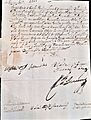 Mariana de Neoburgo, documento 1700