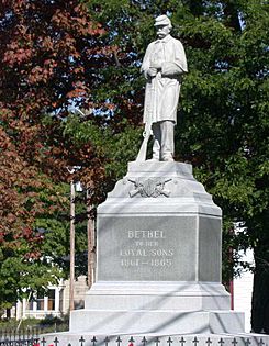 Memorial to American Civil War veterans in Bethel, Maine.jpg
