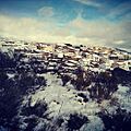 Navaquesera con nieve