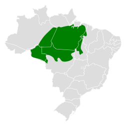 Distribución geográfica de la perlita de Pará.