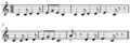 Pop Goes the Weasel melody