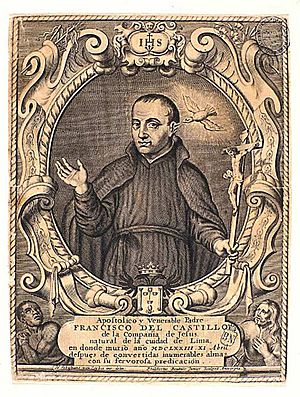 Archivo:Retrato de Francisco del Castillo-Jo. Sebastiano van Loybos inv. delin. Philibertus Bouttats Junior Sculpsit Antuerpiae