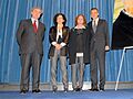 Rodríguez Zapatero entrega a Emma Cohen la Gran Cruz de la Orden Civil de Alfonso X el Sabio concedida, a título póstumo, a Fernando Fernán Gómez