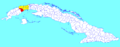 San Cristóbal (Cuban municipal map)
