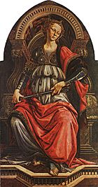 Archivo:Sandro Botticelli - Fortitude (Uffizi)