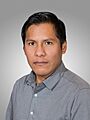 Santos Mamani Espinoza. Official portrait, 2020. Chamber of Deputies of Bolivia