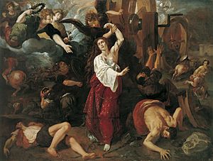 Archivo:Vicente Castelló - The Martyrdom of St Catherine of Alexandria - WGA04541