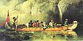 Voyageur canoe