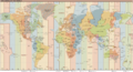 World Time Zones Map
