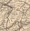 Zamora y salamanca mapa 1838