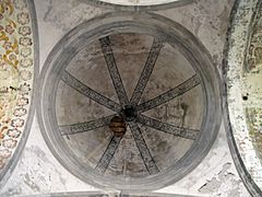 161 Església de la Nativitat (Miravet), cúpula