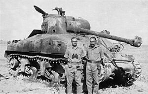 1965 Indo-Pak War DestroyedShermanTank.jpg