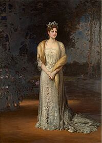 Archivo:Alexandra Fedorovna by Y.Y.Veber after Kaulbach (1914, Russian museum)
