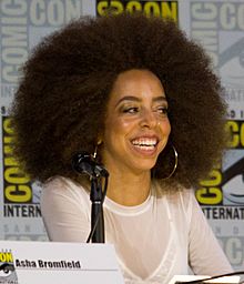 Asha Bromfield, Hayley Law & Ashleigh Murray (36571287425) (cropped).jpg